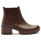 Bota Chelsea Plástico Tratorada Marrom C 30065 0001 0010 Anacapri